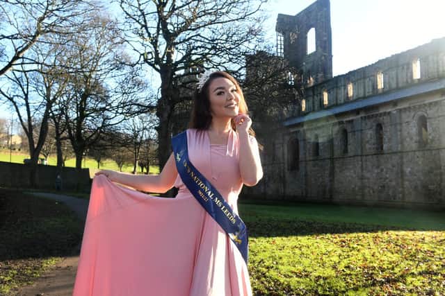Esmeralda, 30, is competing for Ms UK in the UK's National Miss pageant (Photo: Gary Longbottom)