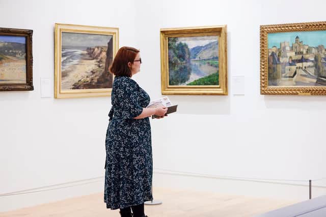 Monet and Seago on display in The Stanley & Audrey Burton Gallery (Image: Leeds University Library Galleries)