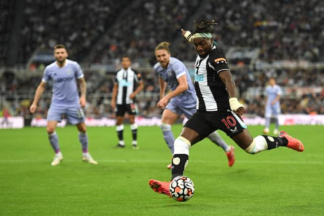 DANGER MAN - Allan Saint Maximin is Newcastle United's chief threat to Leeds United's defence. Pic: Getty
