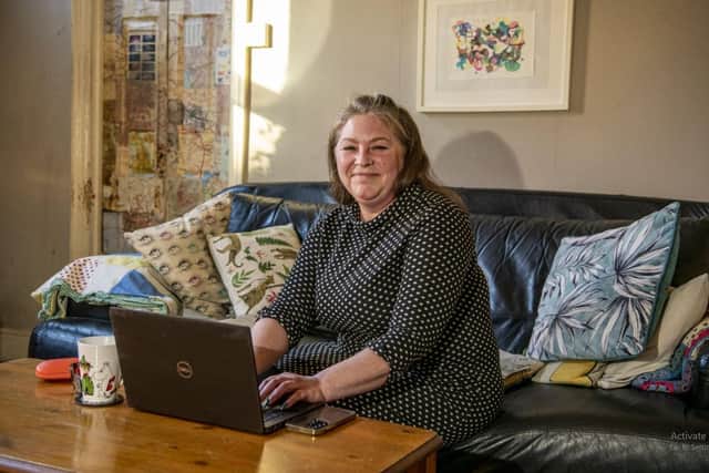 Hazel Millichamp, set up the 'Light on Leeds' podcast as she found herself forever talking about her love for the city. Picture: Tony Johnson.