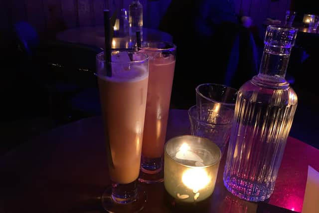 The Domino cocktails. Pic: YEP Reviewer.