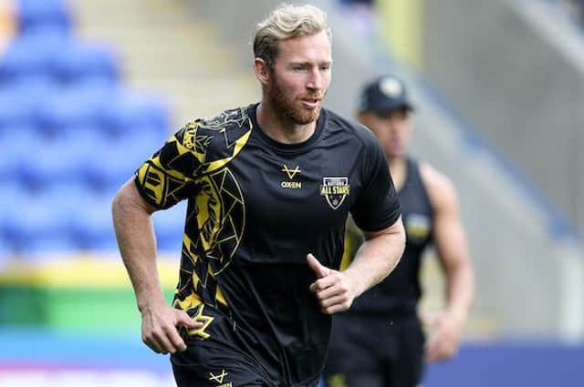 Leeds Rhinos' Matt Prior played for Combined Nations All Stars against England last year. Picture by Paul Currie/SWpix.com.