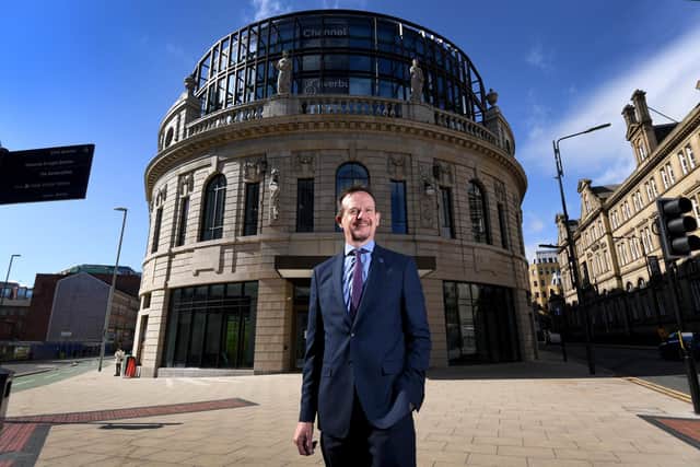 Leeds BID chief executive Andrew Cooper is confident the city centre is showing strong signs of recovery