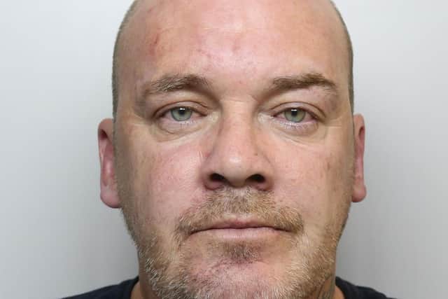 Darren McCrory was tackled by the homeowner after he was caught red-handed during the burglary at a house in Tingley.