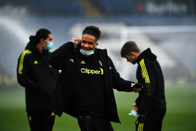 BACK ON THE BENCH: Leeds United forward Tyler Roberts. Picture by Jonathan Gawthorpe.