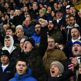 DISAPPOINTMENT: For Leeds United's fans as a crowd of 36,405 packed into the club's famous home for the visit of the Magpies. Picture by Jonathan Gawthorpe.