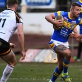Jack Walker in his comeback game for Rhinos at Bradford. Picture by Jonathan Gawthorpe.