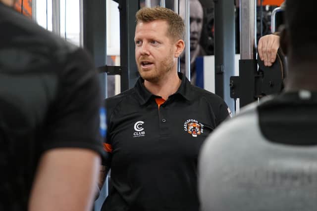 Castleford's new head of youth development Rob Nickolay. Picture by Castleford Tigers.