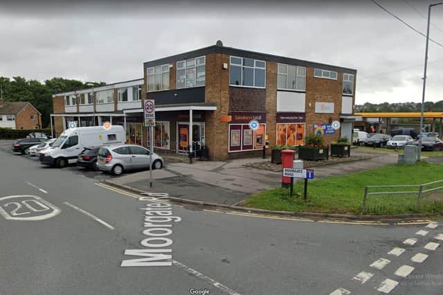 A male entered the store, dressed in black believed to be carrying a knife and jumped over the counter and proceeded to steal cash from the tills. Picture: Google.