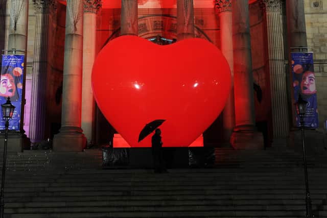 We're giving the people of Leeds the chance to have their Valentine's Day messages published in the Yorkshire Evening Post. Picture: Tony Johnson