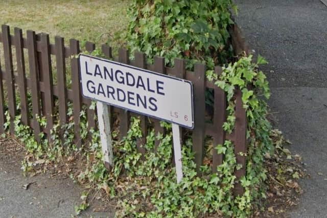 Langdale Gardens, Headingley, where the fire broke out (Photo: Google)