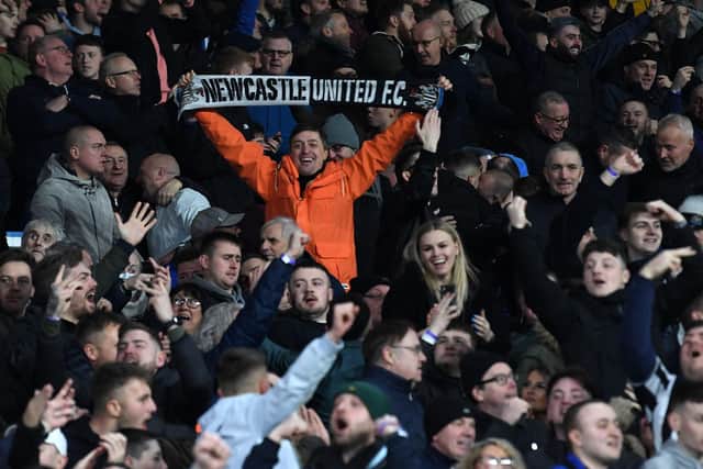 CONCERNS RAISED - Newcastle United fans enjoyed their afternoon once they were inside Elland Road but have reported a 'dangerous situation' before kick-off and Leeds United are investigating. Pic: Getty
