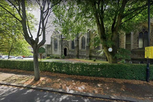 The equipment was taken from St Edmunds Church Hall in Roundhay. Picture Google.