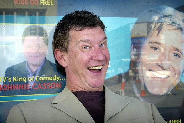 Comedian Tony Jo, pictured in Blackpool in 2004