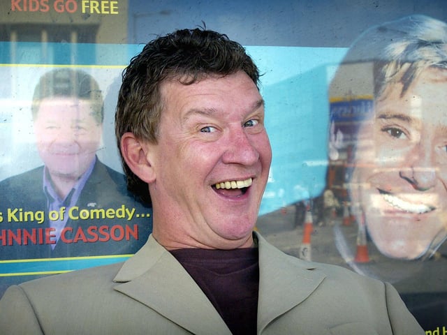 Comedian Tony Jo, pictured in Blackpool in 2004