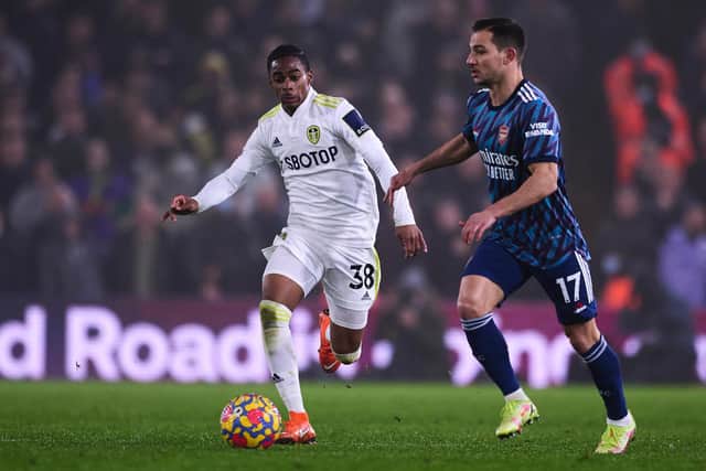 WANTED MAN - There are clubs interested in Leeds United winger Crysencio Summerville. Pic: Getty