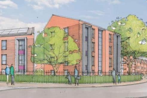 Artist impressions of how the new Leeds Meynell development will look.