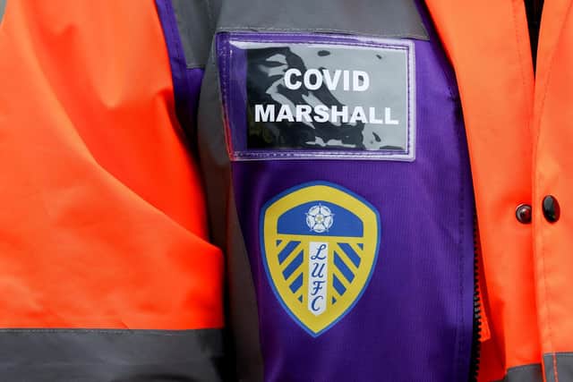 RULE CHANGE - Leeds United and their Premier League rivals will now need a minimum of four positive Covid-19 cases to request a postponement. Pic: Getty