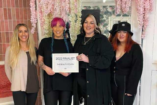 The team at the Beauty Coven, Chapel Allerton, up for Best New Salon in the UK Hair and Beauty Awards 2022