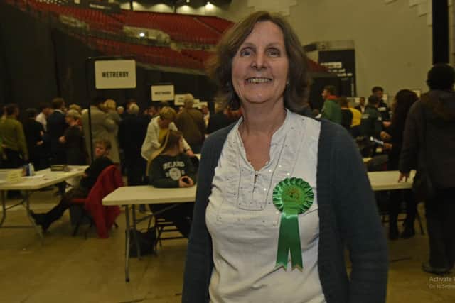 Coun Ann Forsaith (Green) said children and young people in the city will have to take on the future challenges caused by CO2 emissions. Picture: Steve Riding.