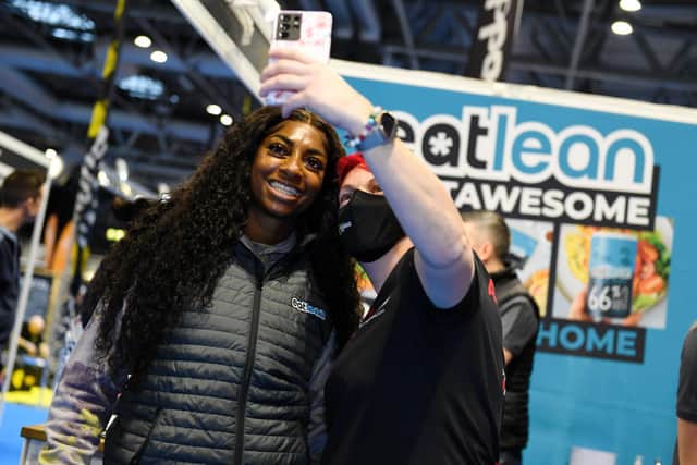Kadeena joined Eatlean at the National Running Show in Birmingham on Saturday January 22