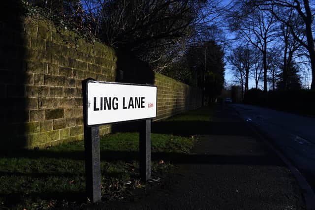 Ling Lane, in Scarcroft, is one of the most expensive streets in Yorkshire.