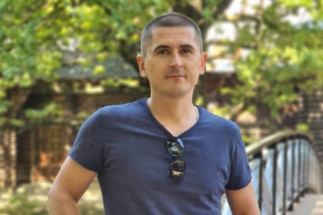 Viacheslav Semeniuk, who has lived in Leeds for the last seven years with his wife and young daughter, says it is possible that his 65-year-old father maybe called to join forces who will fight Russian troops should they invade The Ukraine.