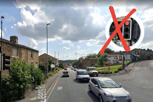 Traffic lights are reportedly out on the junction at Leeds Road and Gelderd Road near Leeds. Picture: Getty Images/Google.
