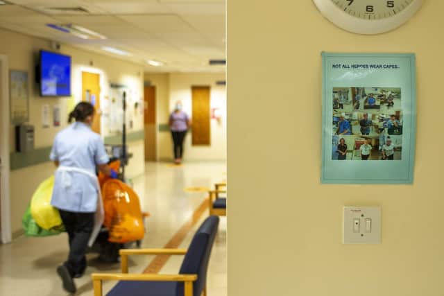 A mask must still be worn when attending any hospital site, Leeds Teaching NHS Trust said