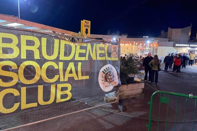 The lead singer of Yard Act thanked the city of Leeds for their support during an incredible sold-out 11pm show at the Brudenell Social Club on Thursday night - just hours before their album may be crowned number one.