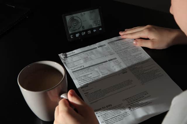 The perfect storm of rising food and energy bills along with a tax hike look set to plunge many families into hardship this year. Pic: PA