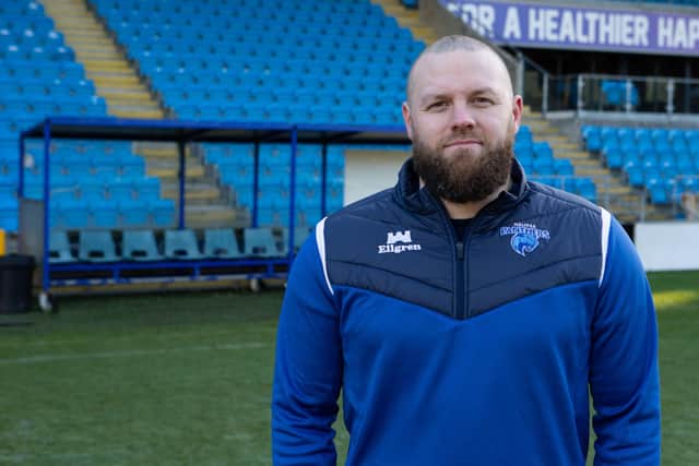 Reality check: Halifax Panthers coach Simon Grix.