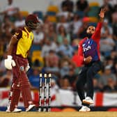 Top of the tree: Yorkshire's Adil Rashid has become England's leading T20 wicket taker. (Photo by Gareth Copley/Getty Images)