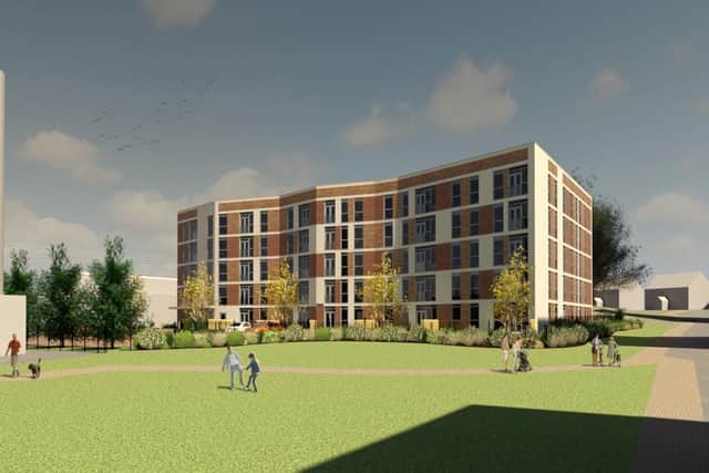 Plans have been submitted to build new social housing in Leeds.