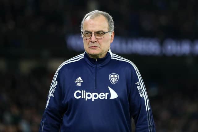 Leeds United head coach Marcelo Bielsa. Pic: Getty