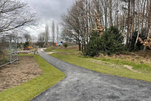 The park is due to be completed in early 2022.