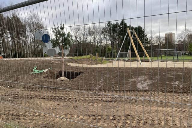 The park is due to be completed in early 2022.