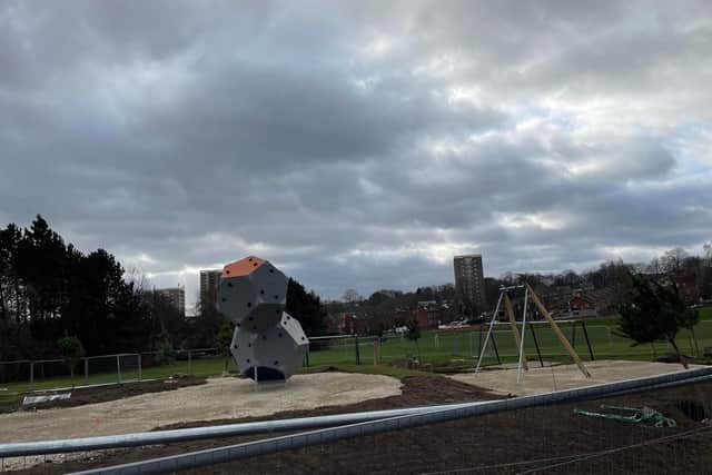 The park is due to be completed in early 2022.