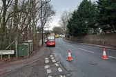 A picture from the scene at Ravenscliffe Road, Greengates, near Leeds.