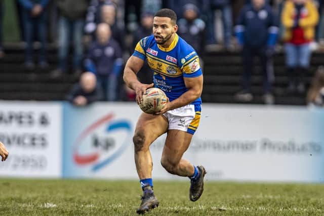 Kruise Leeming is a great choice as Rhinos captain, Ash Handley says. Picture by Tony Johnson.