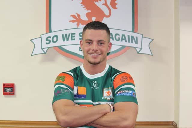 Joe Sanderson. Picture by Hunslet RLFC.