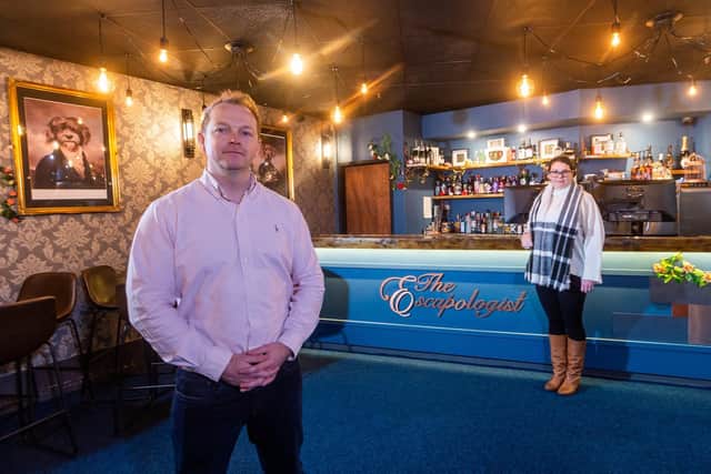 Olly and Ellie, 33, have years of experience in the leisure industry and opened the business in 2017 (Photo: James Hardisty)