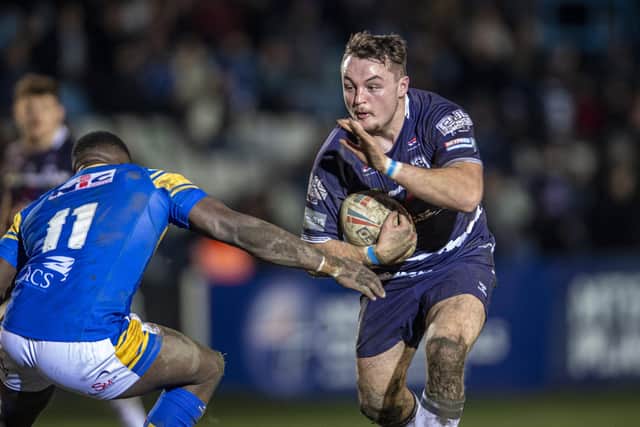 Loui McConnell played against Rhinos for Featherstone three weeks ago and will turn out for them this weekend. Picture by Tony Johnson.
