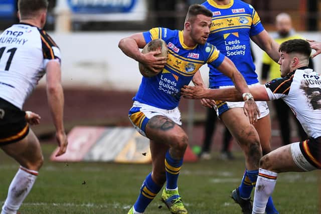 Leeds Rhinos' Jack Walker is a former Brigshaw pupil. Picture by Jonathan Gawthorpe.