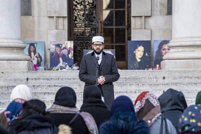 The Leeds vigil was held in Millennium Square on Friday night (February 4) with flowers and candles laid in tribute to 31-year-old Fawziyah Javed, who died in September.
Pics: Tony Johnson/JPI Media