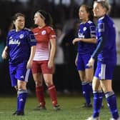 Immediate impact: New signing Sarah Dobby brought strength, experience and scored a goal for Leeds United Women in the last-gasp midweek win over Barnsley. Picture: LUFC