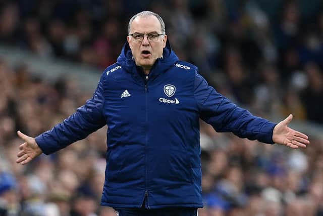 Leeds United head coach Marcelo Bielsa. Pic: Getty