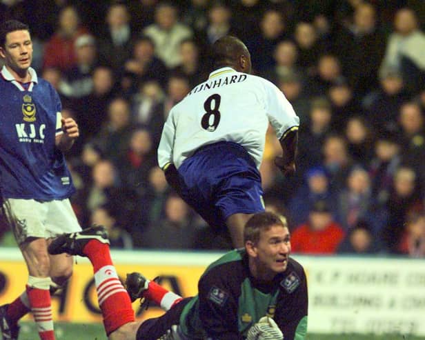 Enjoy these photo memories of Leeds United's 5-1 FA Cup fourth round win against Portsmouth at Fratton Park in January 1999. PIC: Bruce Rollinson