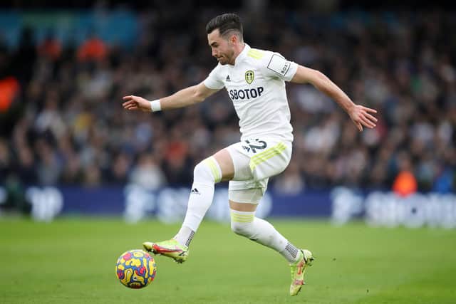 Leeds United's Jack Harrison in action at Elland Road. Pic: Getty