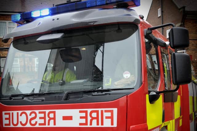 A bungalow in Swarcliffe was heavily damaged after a fire broke out on Sunday evening.